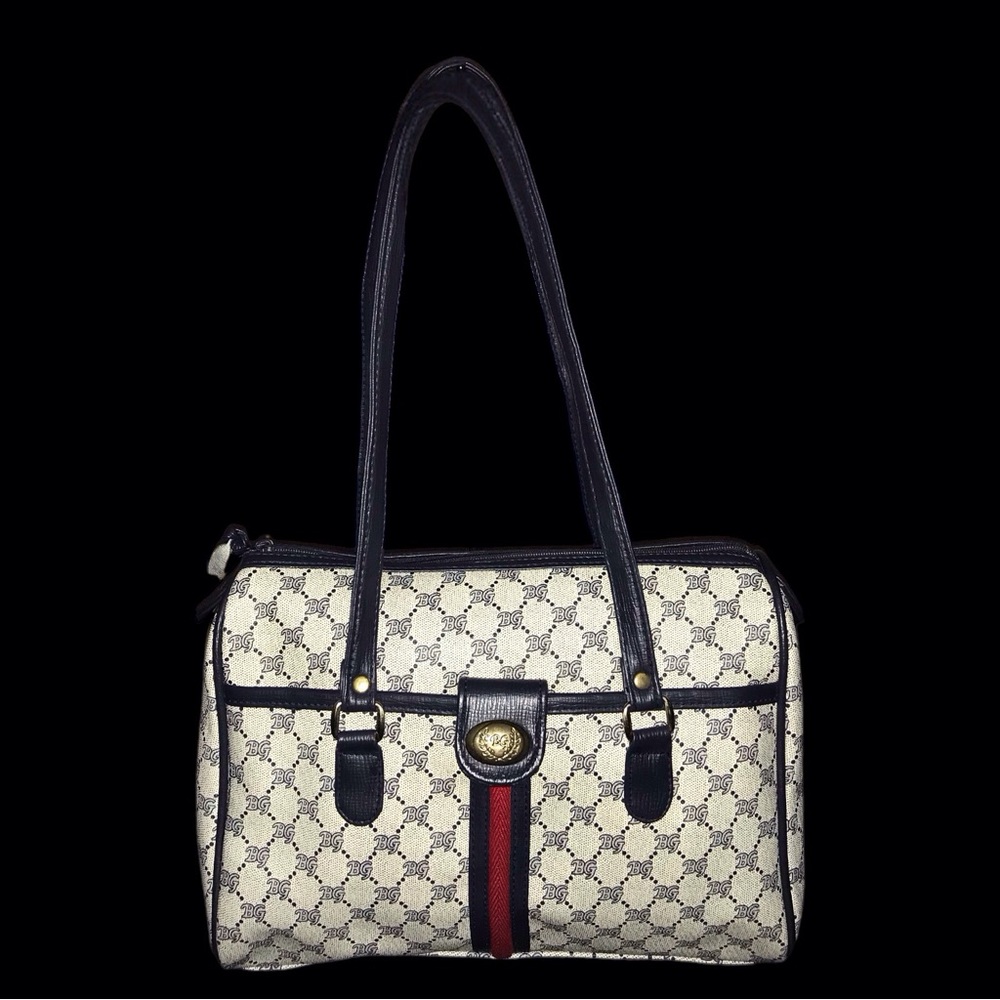 Vintage BG Monogram Tote Bag